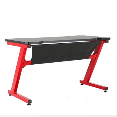 Modern E1 melamine Iron gaming table PC computer gaming desk