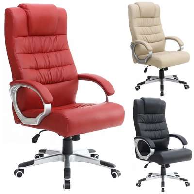 Red Wide Upholstered Office Chairs dr Certified Oficina Silla