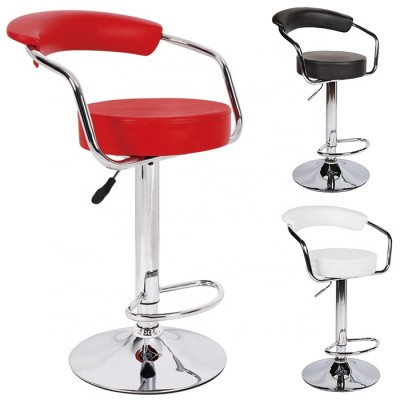 leather factory outlets bar chair bar stool with foot lifter